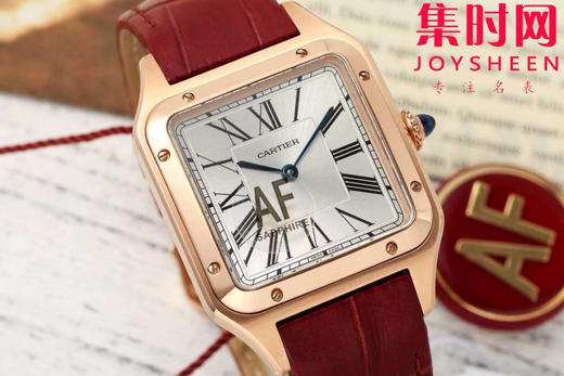 AF卡地亚山度士杜蒙系列 桑托斯大号 中性腕表 成熟魅力之典范 表盘尺寸43.5X31.4mm 小手腕男生福音 商品图2