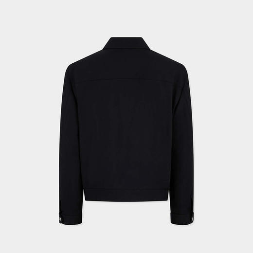 DSQUARED2 男士格纹图案牛仔外套 黑色 S74AM1681 S40320 900 商品图1