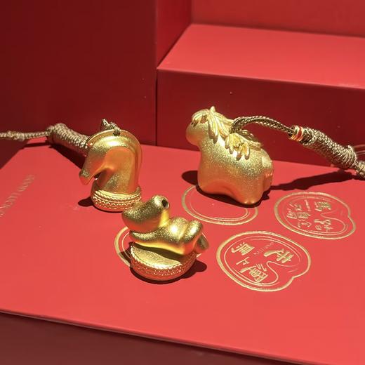 马踏鸿途·马蹄金礼盒 ｜金蹄踏花，纳尽千年吉运，雅致新年礼！ 商品图2