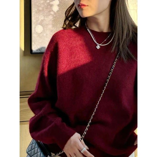 2601403    金丝 羊毛拉毛 针织衫 商品图1