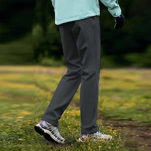 裁缝学苑AH122户外登山徒步软壳裤子纸样女装加绒加厚防风直筒裤样板 商品图2