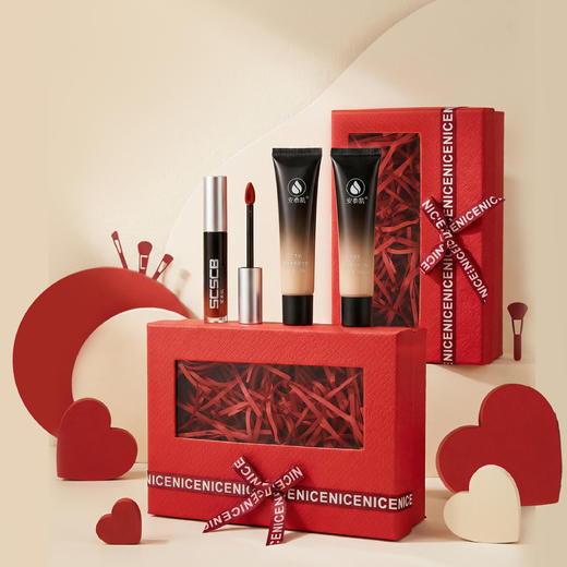 【妆养合一礼盒】安泰肌植萃养肤粉底液+柔润轻雾唇部精华唇釉 商品图4