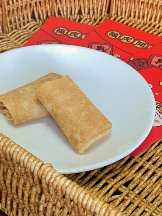 🔥叮咚熊首款限定书法文创拜年礼盒🌟【叮咚熊龙凤蛋卷】🍂叮咚熊龙凤蛋卷限定款☄‼ 302g*2加赠➕同款手提礼袋高550mm  商品图4