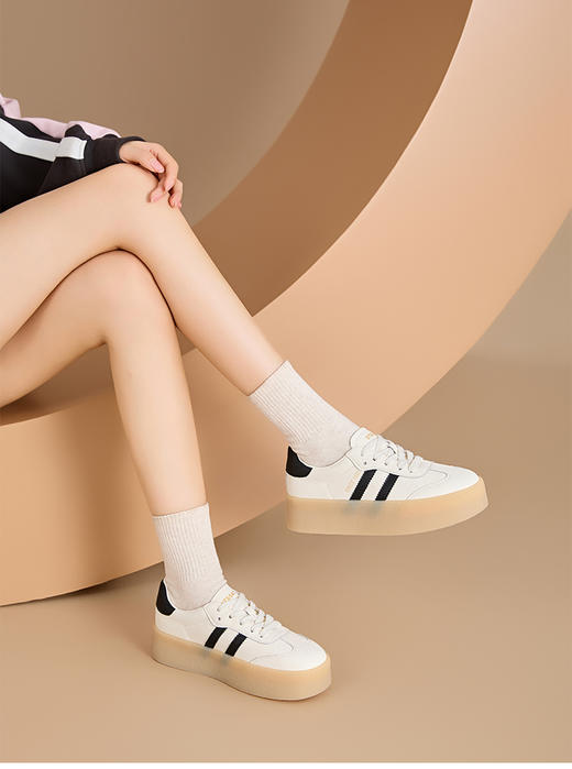 【厚底增高经典款德训鞋 SSD1112119】全网都在找的德训鞋   同款都是好几百 我们只要99💰直接将这股风吹回家 商品图2