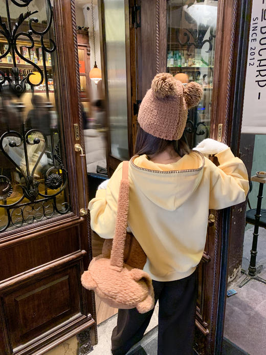 <曾小咸推荐>2.9现货秒杀 ！微信超特价！撞色边加绒连帽卫衣 日常219.99 立减130 秒杀89.99！！ 商品图9