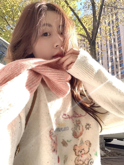 <曾小咸推荐>2.12现货秒杀 ！微信超特价！韩系小熊毛衣 日常189.99 立减70 秒杀119.99！！ 商品图9