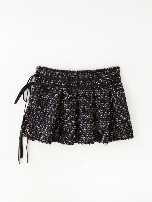 Kaiy Xiao 假面舞会 粗花呢 叠穿裙摆 商品图9