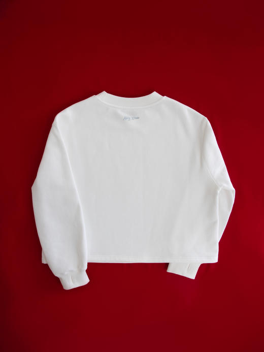 Kaiy Xiao 兔耳美人鱼印花加绒卫衣 商品图3