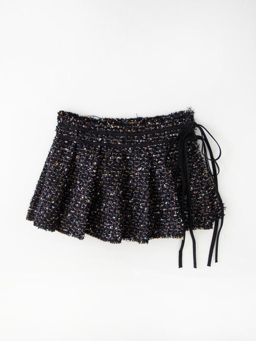 Kaiy Xiao 假面舞会 粗花呢 叠穿裙摆 商品图8