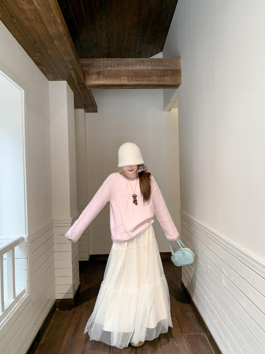 <曾小咸推荐>2.10现货秒杀 ！微信超特价！韩系撞色边毛衣 日常189.99 立减100 秒杀89.99！！ 商品图6