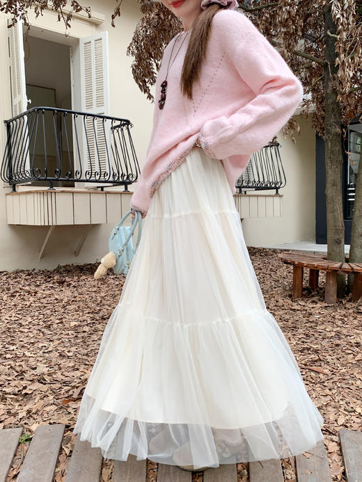 <曾小咸推荐>2.10现货秒杀 ！微信超特价！韩系撞色边毛衣 日常189.99 立减100 秒杀89.99！！ 商品图8