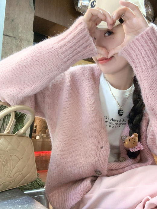 <曾小咸推荐>2.11现货秒杀 ！微信超特价！韩系毛织开衫 日常169.99 立减80 秒杀89.99！！ 商品图9