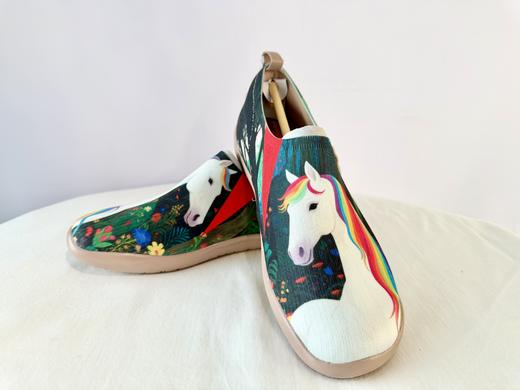西班牙设计师品牌Uin马年特别定制彩绘艺术旅行鞋 商品图12