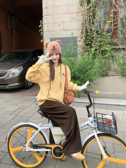 <曾小咸推荐>2.9现货秒杀 ！微信超特价！撞色边加绒连帽卫衣 日常219.99 立减130 秒杀89.99！！ 商品图14