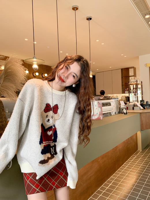 <曾小咸推荐>2.11现货秒杀 ！微信超特价！可爱小熊毛衣 日常159.99 立减60 秒杀99.99！！ 商品图14