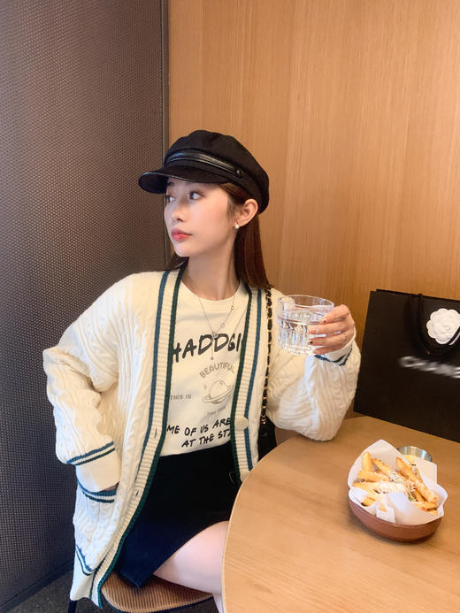 <曾小咸推荐>2.12现货秒杀 ！微信超特价！字母长袖磨毛T恤 日常119.99 立减60 秒杀59.99！！ 商品图8