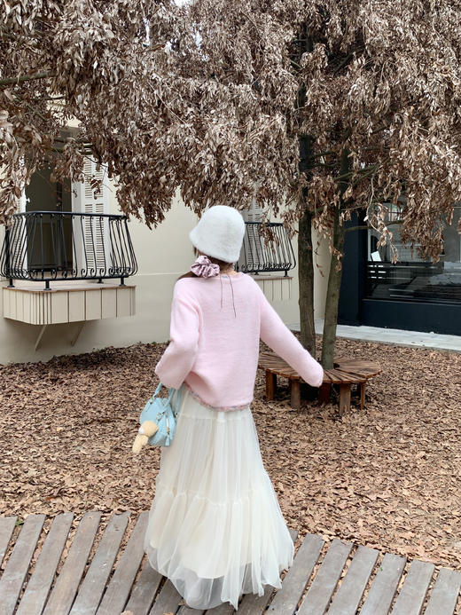 <曾小咸推荐>2.10现货秒杀 ！微信超特价！韩系撞色边毛衣 日常189.99 立减100 秒杀89.99！！ 商品图7