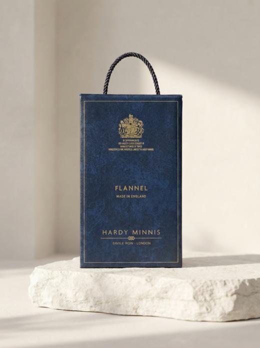 「49款可选」Hardy Minnis Woollen Flannel 450g高克重法兰绒全麻衬西装套装 商品图1