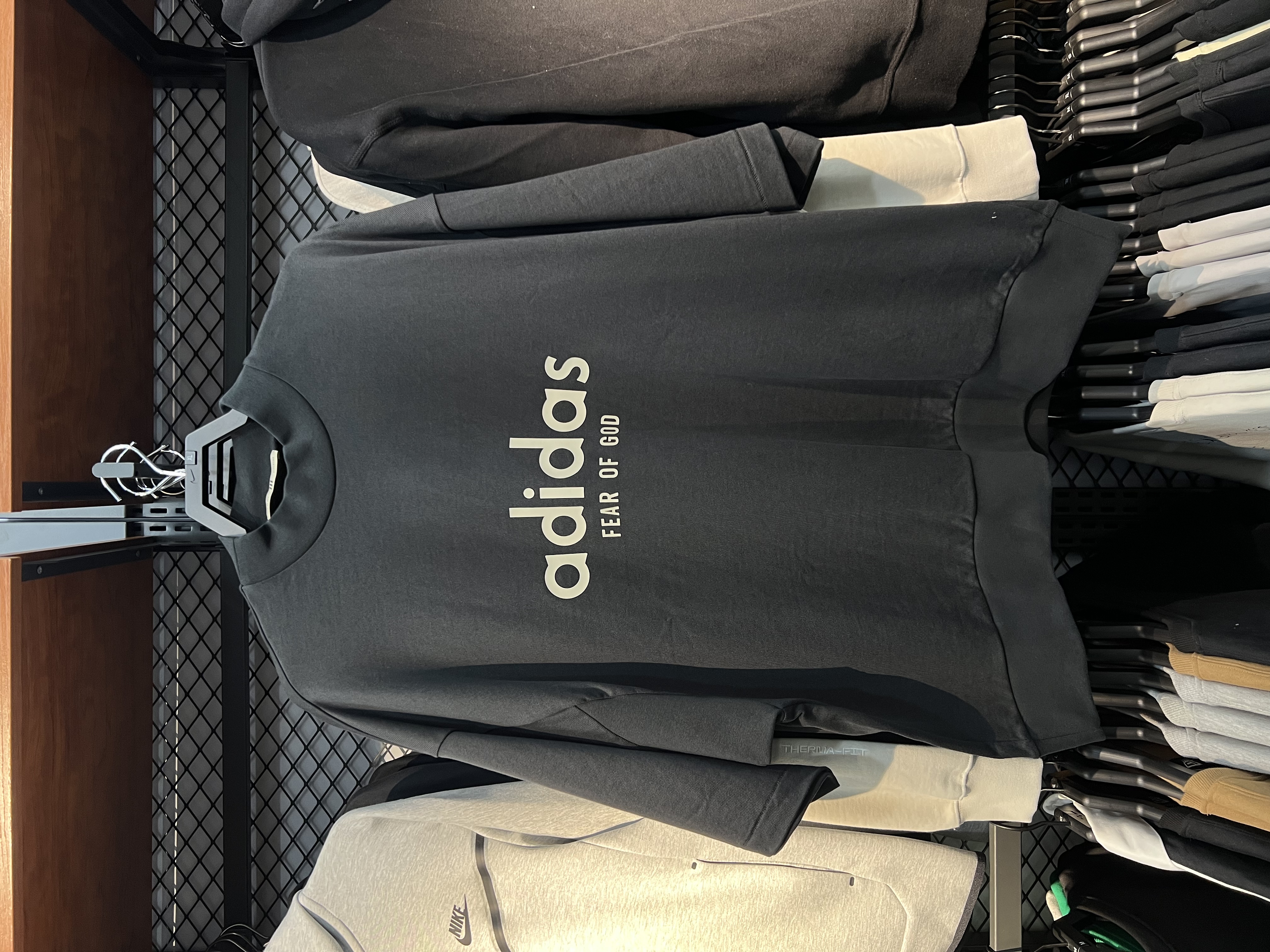 .超厚克重！！320g 阿迪达斯ADIDAS FEAR OF GOD联名FOG毛圈短袖T恤 IS6839