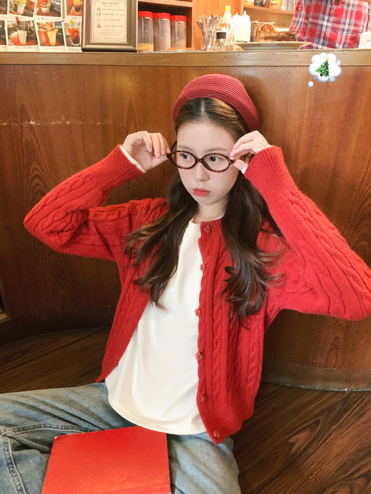 <曾小咸推荐>2.11现货秒杀 ！微信超特价！韩系刺绣加绒长袖t恤 日常139.99 立减70 秒杀69.99！！ 商品图7