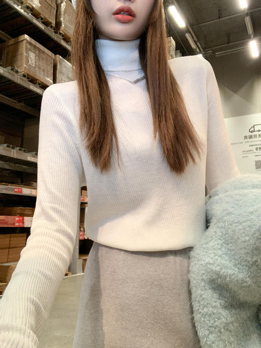 <曾小咸推荐>2.11现货秒杀 ！微信超特价！4色高领针织衫 日常99.99 立减50 秒杀49.99！！ 商品图5