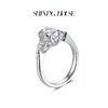【预售】ShiningHouse[培育] 18k金钻石戒指 椭圆形2克拉钻人工真钻人造钻石K金戒指悦己送礼臻选【此商品不支持7天无理由退货退款】预计3日发货 商品缩略图2