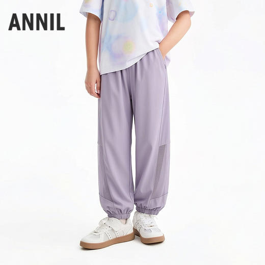 男女童梭织单裤夏季新款安奈儿童装EM626773 商品图1