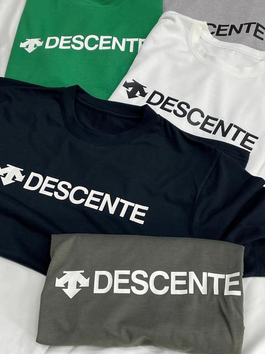 迪家DDD 男士夏季 字母logo经典圆领短袖T恤 商品图4