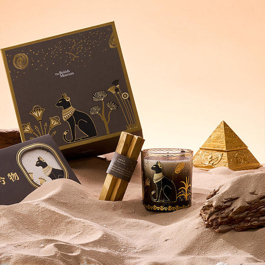 大英博物馆安德森猫系列蜡烛香氛草杖香薰礼盒 商品图3