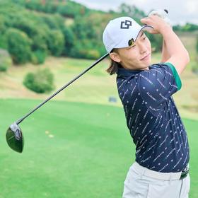 Colantotte 高尔夫男士 夏季透气速干翻领防晒短袖polo衫