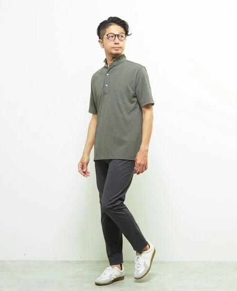 MEN'S MELROSE 夏季男士 弹力针织透气速干Polo衫短袖T恤 商品图3