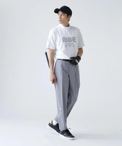 Master Bunny 男士高尔夫 竖条纹修身松紧运动长裤 透气舒适 商品图1