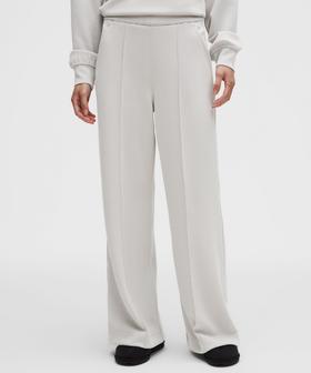 LULU 女士春季新款莫代尔阔腿休闲长裤 Z-15820