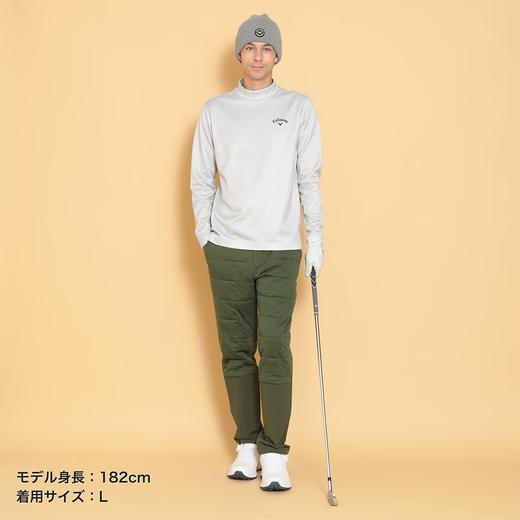 Callaway 高尔夫 男士 小高领纯色长袖T恤 舒适百搭 商品图2