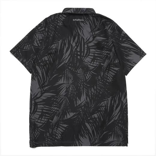 Fujikura 高尔夫男士 夏季新款 植物印花polo衫 速干短袖衬衫 透气舒适 商品图3