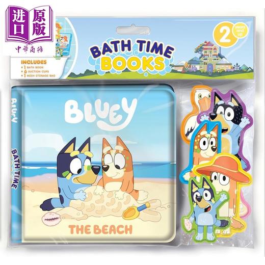 预售 【中商原版】洗澡书 小蓝狗布鲁伊 Bbc Bluey Bathtime Book (Eva) 英文原版 幼儿洗澡绘本 卡通动画 进口亲子童书 2岁以上 商品图0