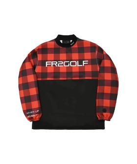 日系潮牌 #FR2 GOLF 高尔夫情侣款 粘合面料字母刺绣弹力长袖套头衫