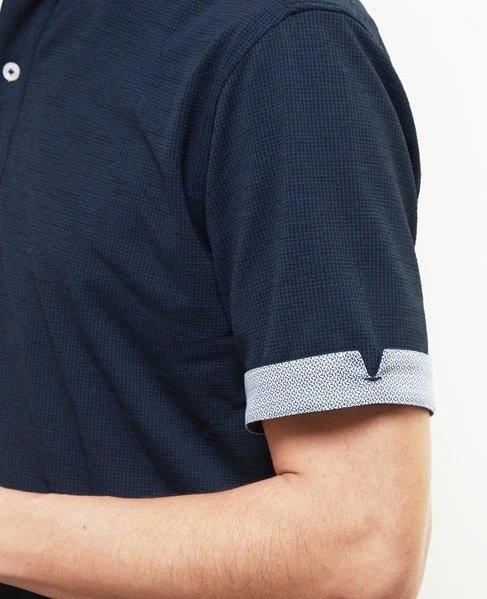 MEN'S MELROSE 夏季男士 弹力针织透气速干Polo衫短袖T恤 商品图6