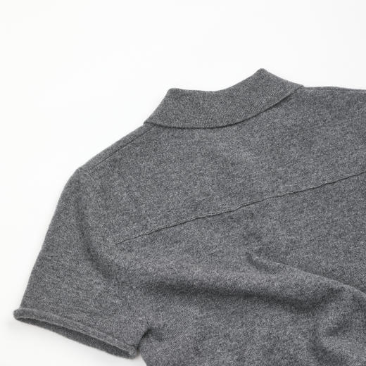 ROMI STUDIO“格雷高支”100%羊毛舒适Polo领毛织短袖 RWDSS61953 商品图4