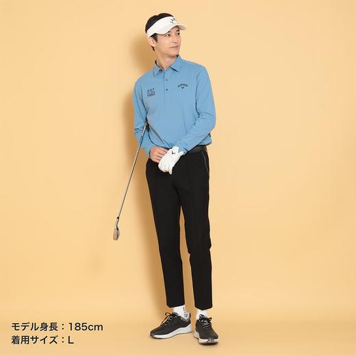 Callaway卡拉威高尔夫男士 秋冬款 刺绣logo 翻领多色长袖 运动百搭 商品图14