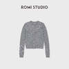 ROMI STUDIO100%高支精纺羊毛镂空纹理短袖/开衫RWDSS61866 商品缩略图1