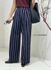 4BAR015877#条纹阔腿裤 商品缩略图1