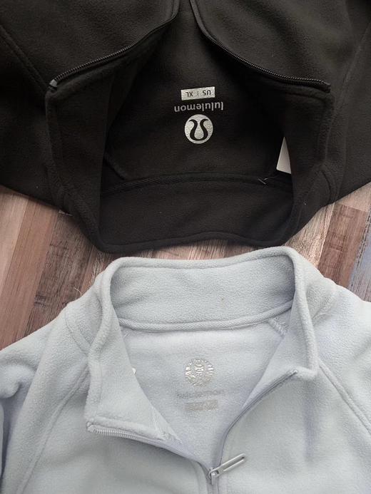 F013023摇粒绒拉链半开领男士休闲上衣薄款抓绒衣 商品图6