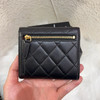 Chanel 羊皮 三折 黑金 短款 钱包 商品缩略图1