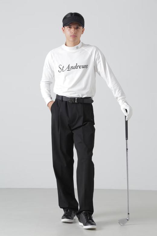 St ANDREWS 高尔夫男士 秋季 弹性 吸汗半高领长袖 商品图2