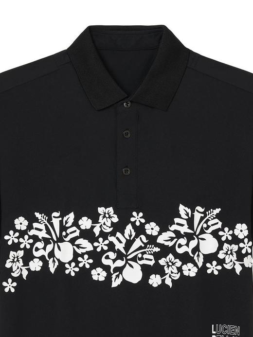 日系原单 高尔夫 男士 Polo衫芙蓉花短袖 商品图7