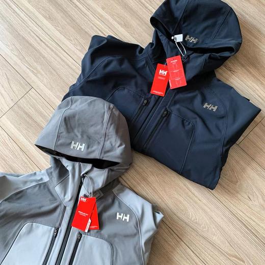 F013005情侣款秋冬新品户外防泼水防风仿撕裂软壳衣外套 商品图4