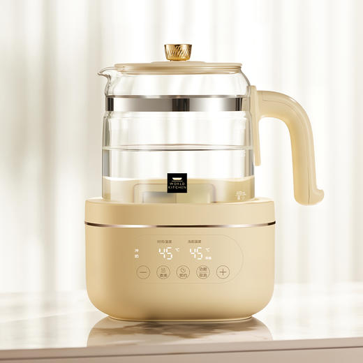 康宁调奶器养生壶花茶壶炖煮一体全玻璃WK-TNQ1301 商品图1