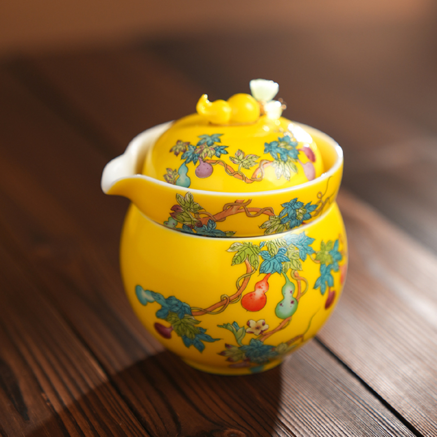 抽奖赠品-福禄双全快客杯