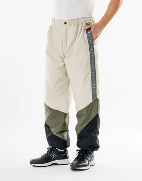 CRONOS BLACK高尔夫男士 冬季 宽松休闲运动裤复古撞色拼接收口长裤